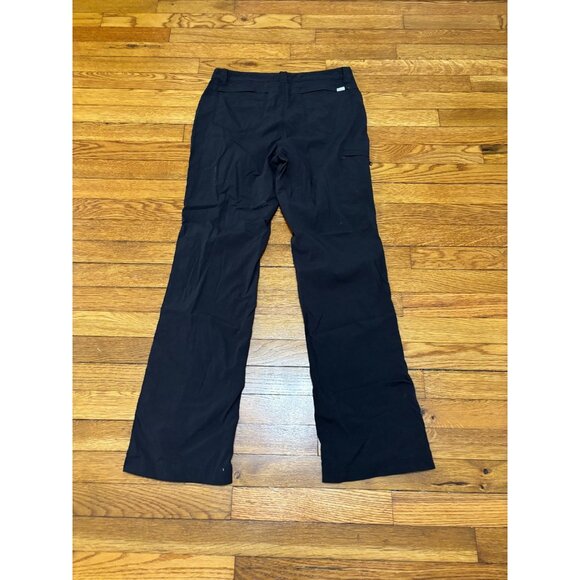 Eddie Bauer Travex Womens Hiking Pants Size 4 Black Stretch Nylon Straight Leg - Picture 5 of 5